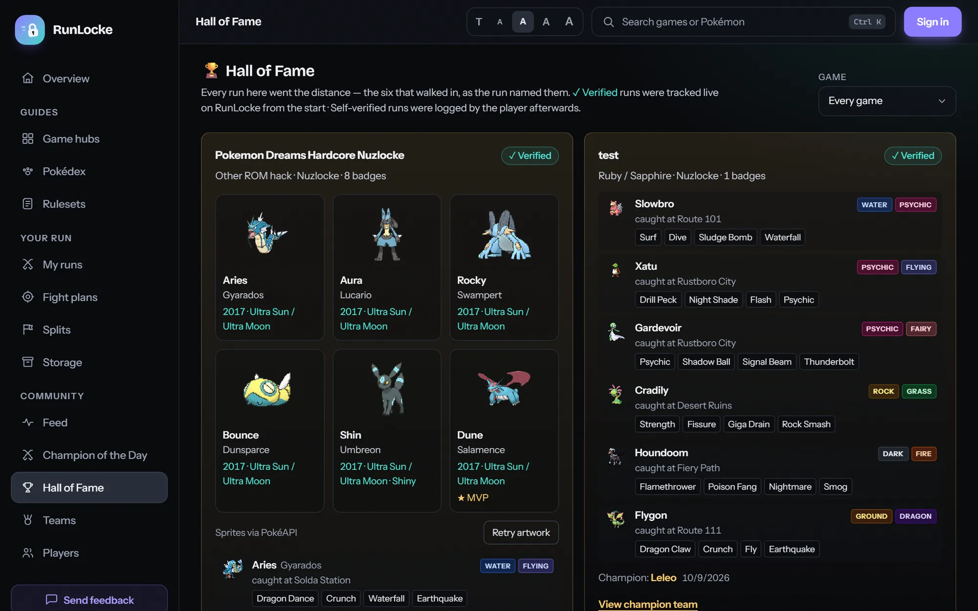 Hall of Fame. Verified champion teams across every game.
